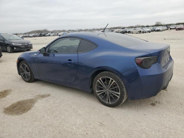 JF1ZNAA12E9704876 - 2014 TOYOTA SCION FR-S BLUE photo 2