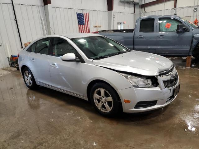 1G1PK5SBXD7273716 - 2013 CHEVROLET CRUZE LT SILVER photo 4