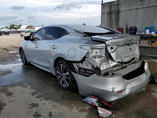 1N4AA6AV8KC365614 - 2019 NISSAN MAXIMA S SILVER photo 2