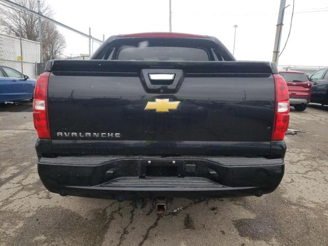 3GNTKFE73DG301970 - 2013 CHEVROLET AVALANCHE LT BLACK photo 6