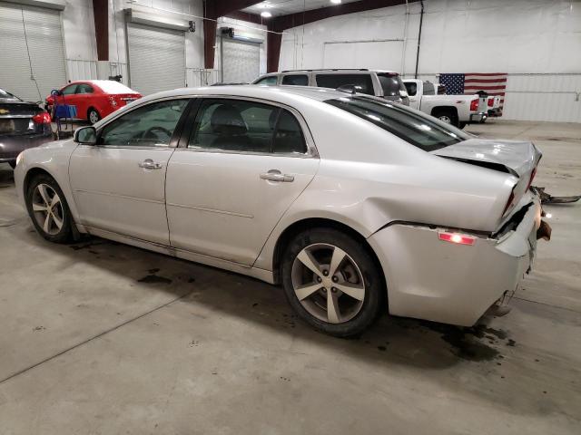 1G1ZC5E09CF135282 - 2012 CHEVROLET MALIBU 1LT ვერცხლისფერი ფოტო 2