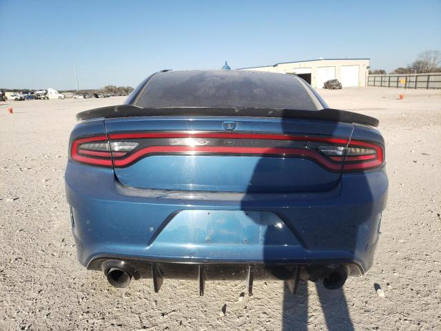 2C3CDXCT3MH568930 - 2021 DODGE CHARGER R/T BLUE photo 6