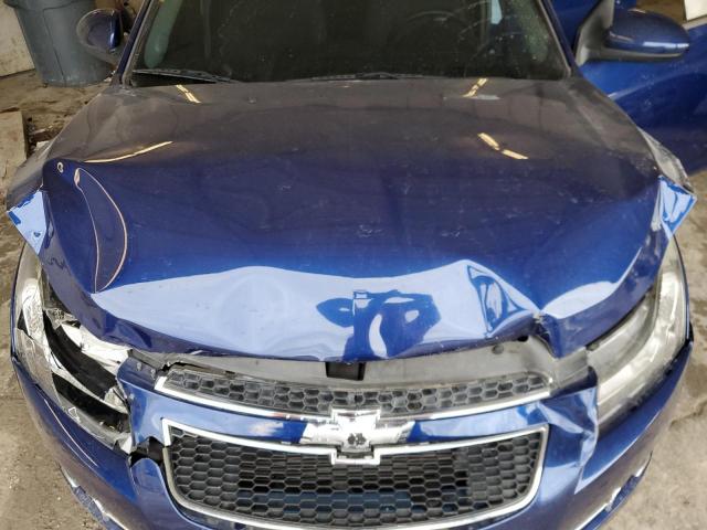 1G1PF5SC2C7382666 - 2012 CHEVROLET CRUZE LT BLUE photo 11