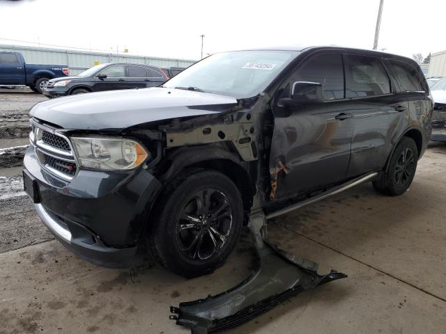 1C4RDHAG8DC665867 - 2013 DODGE DURANGO SXT BLACK photo 1