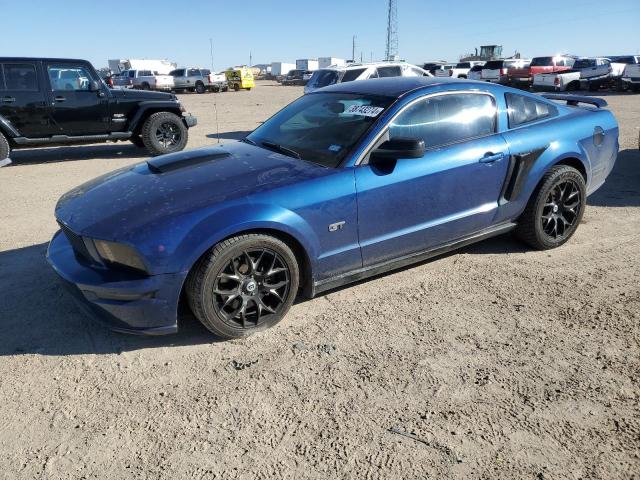 1ZVFT82HX75218539 - 2007 FORD MUSTANG GT BLUE photo 1