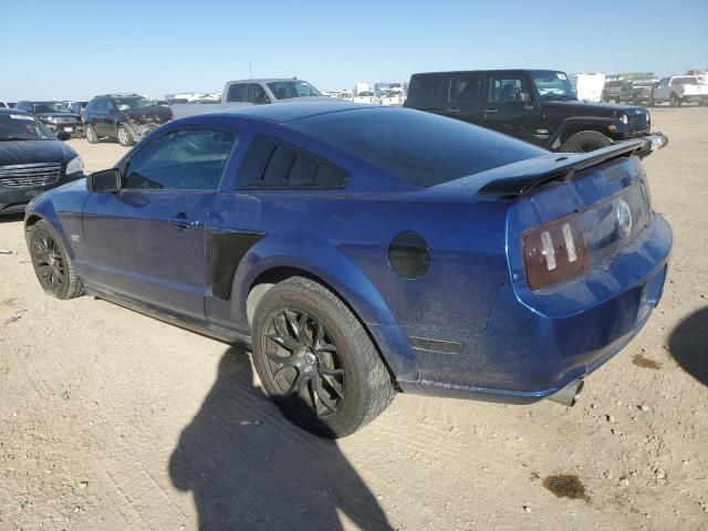 1ZVFT82HX75218539 - 2007 FORD MUSTANG GT BLUE photo 2