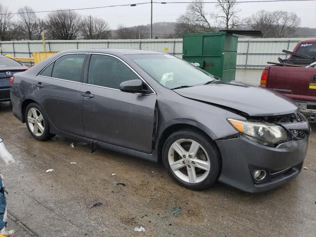 4T1BF1FK2EU441436 - 2014 TOYOTA CAMRY L GRAY photo 4