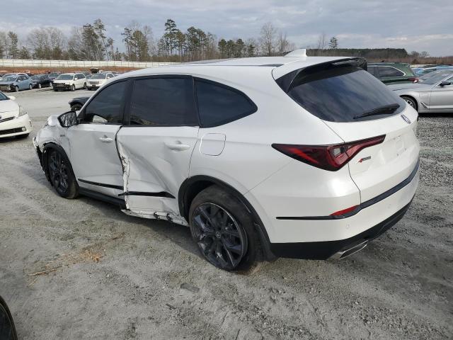 5J8YE1H06NL039570 - 2022 ACURA MDX A-SPEC WHITE photo 2