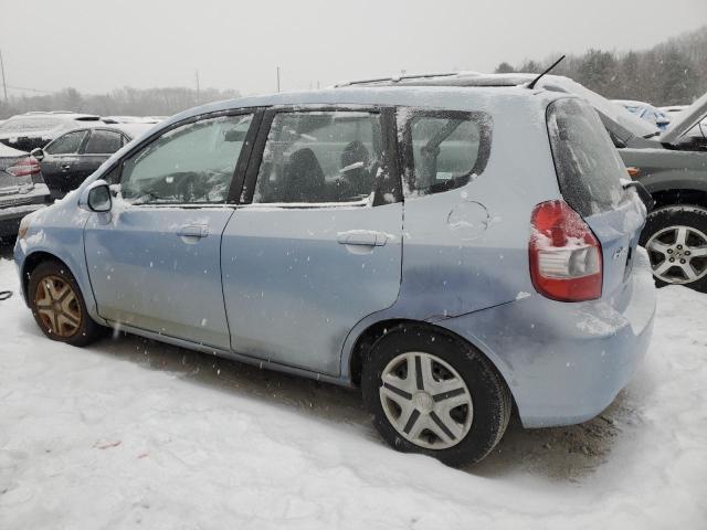 JHMGD38408S049189 - 2008 HONDA FIT BLUE photo 2