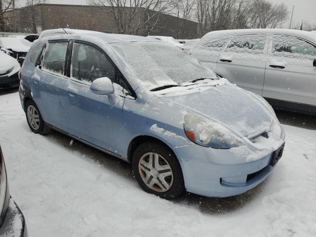 JHMGD38408S049189 - 2008 HONDA FIT BLUE photo 4