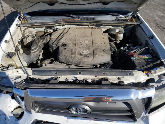 5TEJU4GN1AZ687055 - 2010 TOYOTA TACOMA DOUBLE CAB PRERUNNER WHITE photo 11