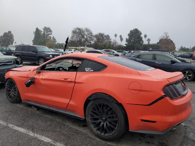 1FA6P8TH8G5212041 - 2016 FORD MUSTANG ORANGE photo 2