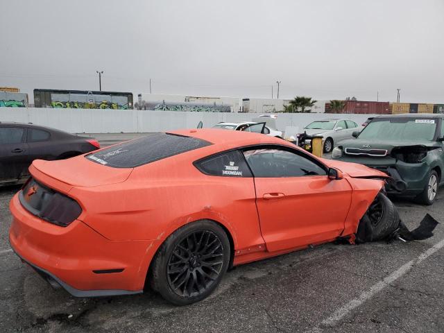 1FA6P8TH8G5212041 - 2016 FORD MUSTANG ORANGE photo 3