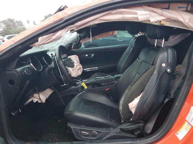 1FA6P8TH8G5212041 - 2016 FORD MUSTANG ORANGE photo 7