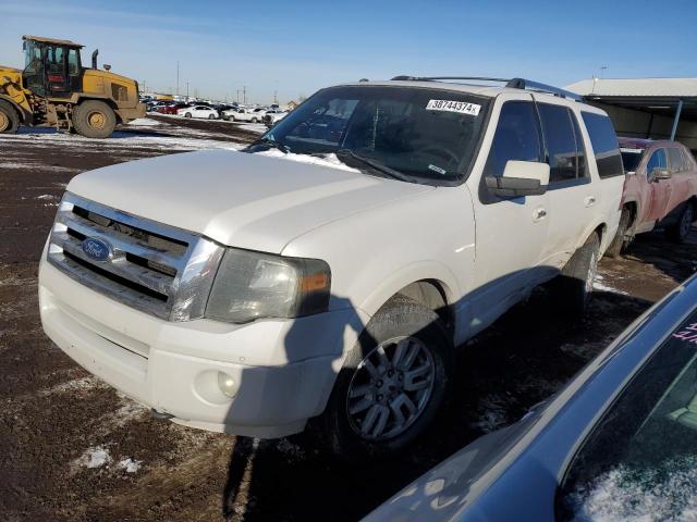 1FMJU2A52CEF33470 - 2012 FORD EXPEDITION LIMITED WHITE photo 1