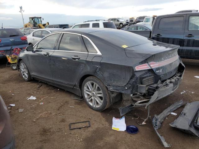 3LN6L2LU0ER812879 - 2014 LINCOLN MKZ HYBRID BLACK photo 2