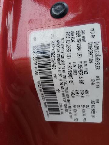 3C4FY48B22T307403 - 2002 CHRYSLER PT CRUISER CLASSIC 红色 照片 12