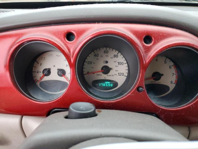 3C4FY48B22T307403 - 2002 CHRYSLER PT CRUISER CLASSIC 红色 照片 9