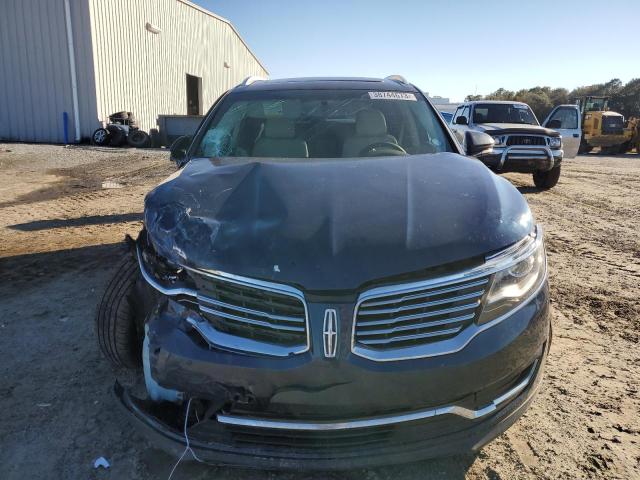 2LMPJ6LR1HBL52202 - 2017 LINCOLN MKX RESERVE Կապույտ լուսանկար 5
