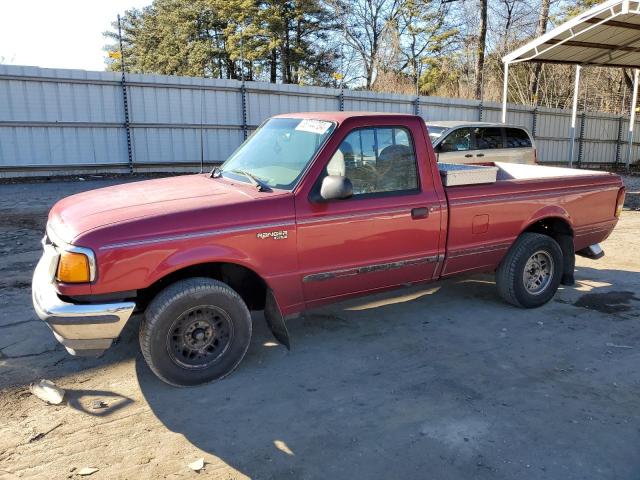 1FTCR10X5RUE01989 - 1994 FORD RANGER RED photo 1