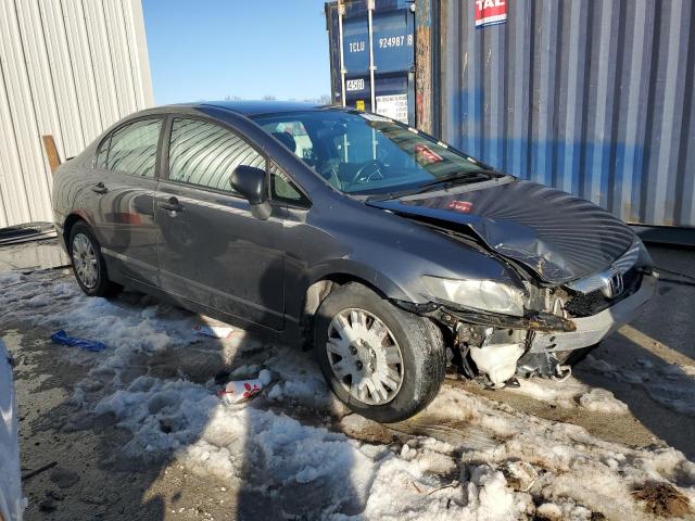 19XFA1F34BE027128 - 2011 HONDA CIVIC VP GRAY photo 4