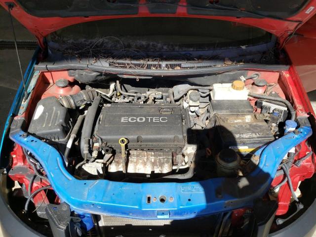 KL1TD6DE7AB094885 - 2010 CHEVROLET AVEO LS 红色 照片 11