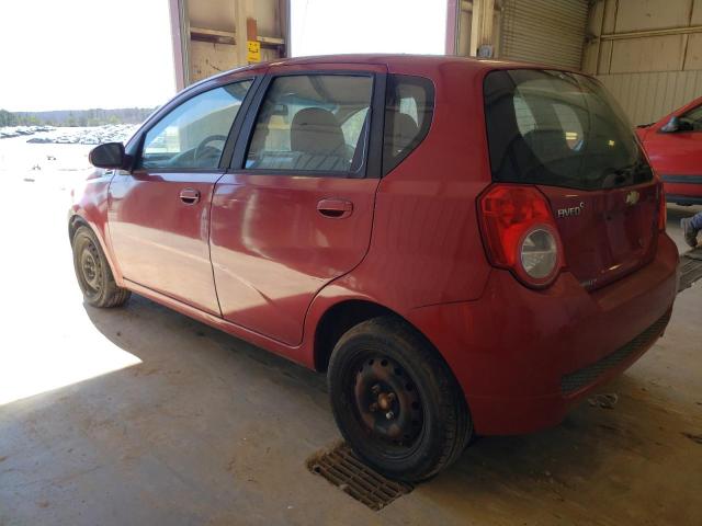 KL1TD6DE7AB094885 - 2010 CHEVROLET AVEO LS 红色 照片 2