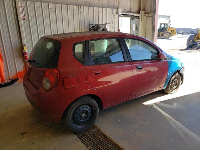 KL1TD6DE7AB094885 - 2010 CHEVROLET AVEO LS 红色 照片 3