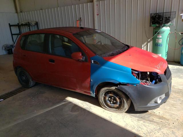 KL1TD6DE7AB094885 - 2010 CHEVROLET AVEO LS 红色 照片 4