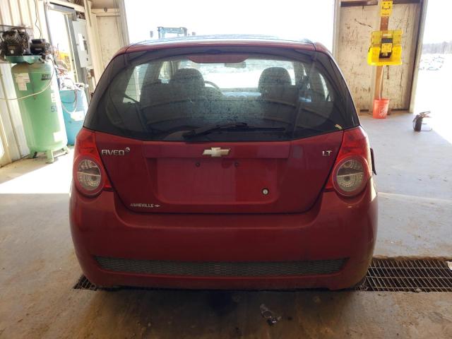 KL1TD6DE7AB094885 - 2010 CHEVROLET AVEO LS 红色 照片 6
