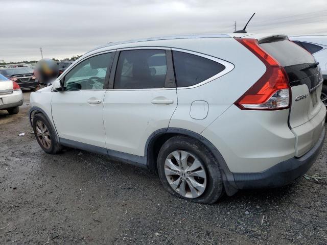 5J6RM4H75EL042362 - 2014 HONDA CR-V EXL WHITE photo 2