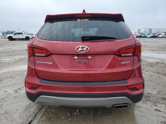 5XYZT3LBXHG428788 - 2017 HYUNDAI SANTA FE S RED photo 6