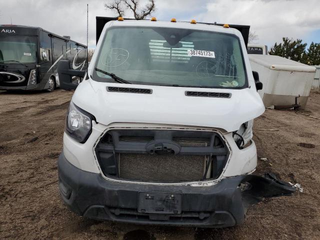 1FDRU6ZG6MKA51877 - 2021 FORD TRANSIT T-350 HD WHITE photo 5