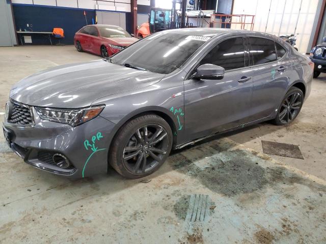 19UUB3F68JA001046 - 2018 ACURA TLX TECH+A GRAY photo 1