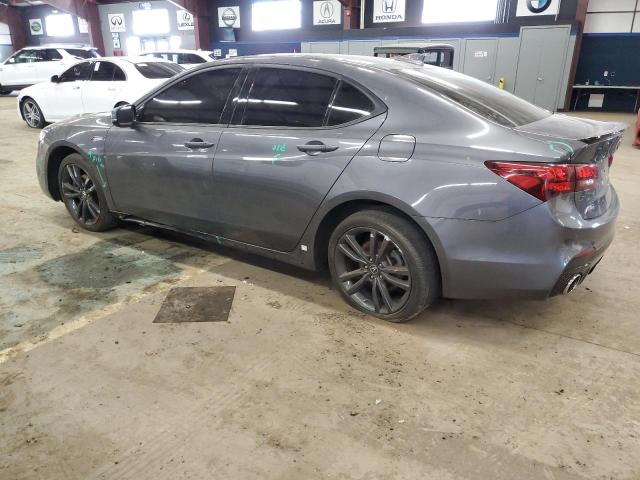 19UUB3F68JA001046 - 2018 ACURA TLX TECH+A GRAY photo 2
