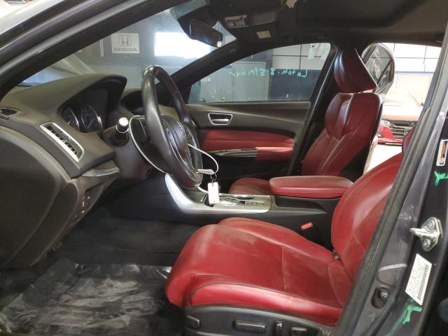19UUB3F68JA001046 - 2018 ACURA TLX TECH+A GRAY photo 7