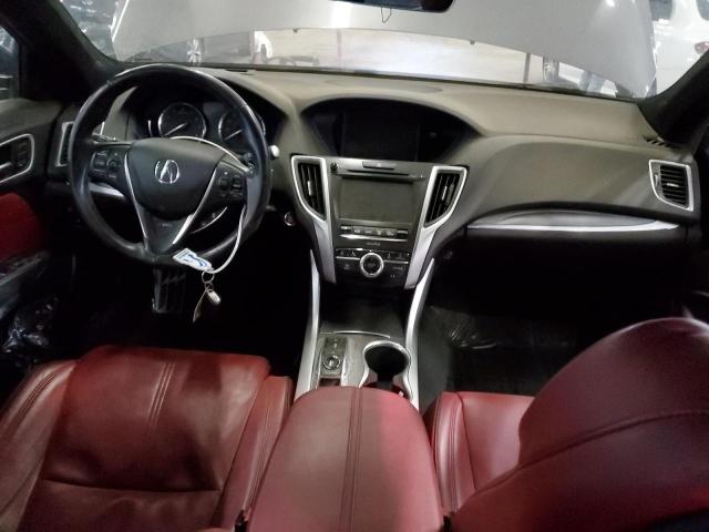 19UUB3F68JA001046 - 2018 ACURA TLX TECH+A GRAY photo 8