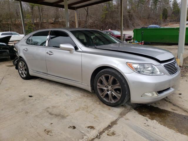 JTHGL46F685024163 - 2008 LEXUS LS 460L SILVER photo 4