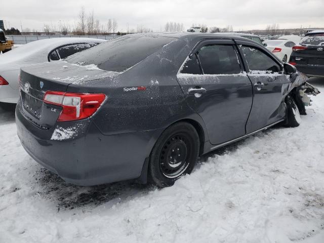 4T1BF1FKXCU075691 - 2012 TOYOTA CAMRY BASE GRAY photo 3