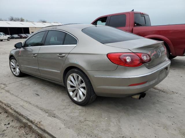 WVWHN7AN6CE538863 - 2012 VOLKSWAGEN CC LUXURY TAN photo 2