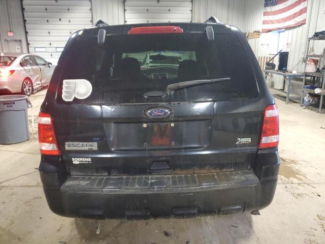 1FMCU9DGXBKC52760 - 2011 FORD ESCAPE XLT BLACK photo 6