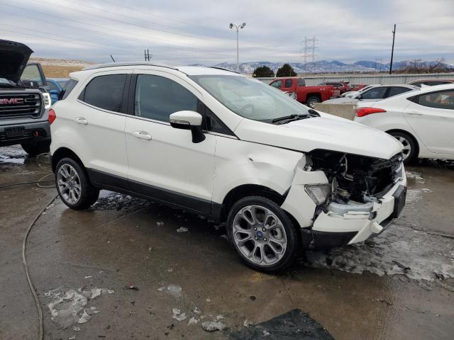 MAJ6S3KL5KC256896 - 2019 FORD ECOSPORT TITANIUM WHITE photo 4