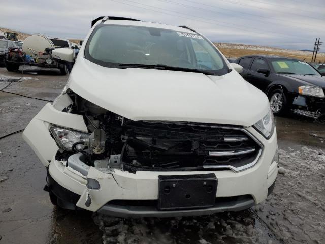 MAJ6S3KL5KC256896 - 2019 FORD ECOSPORT TITANIUM WHITE photo 5