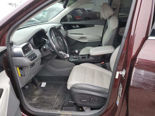 5XYPKDA58GG138920 - 2016 KIA SORENTO SX BURGUNDY photo 7