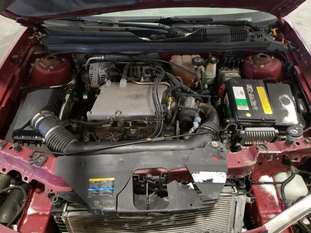 1G1ZT54885F149474 - 2005 CHEVROLET MALIBU LS MAROON photo 11