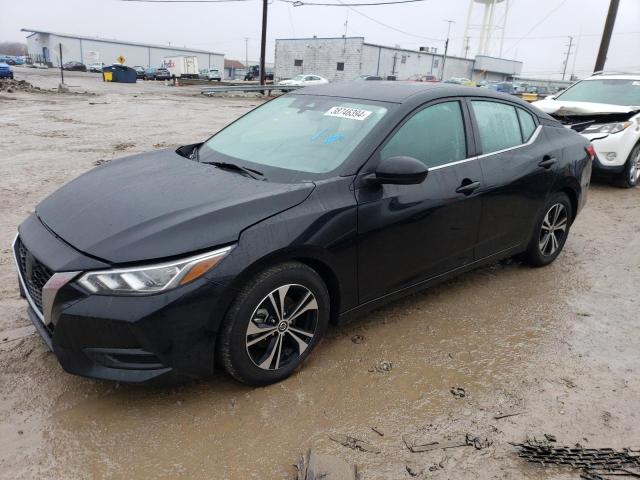 3N1AB8CV2MY247684 - 2021 NISSAN SENTRA SV BLACK photo 1