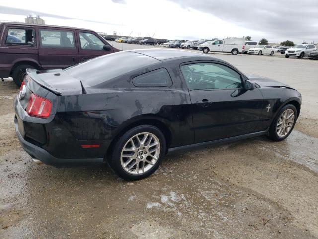 1ZVBP8AM6C5261495 - 2012 FORD MUSTANG BLACK photo 3