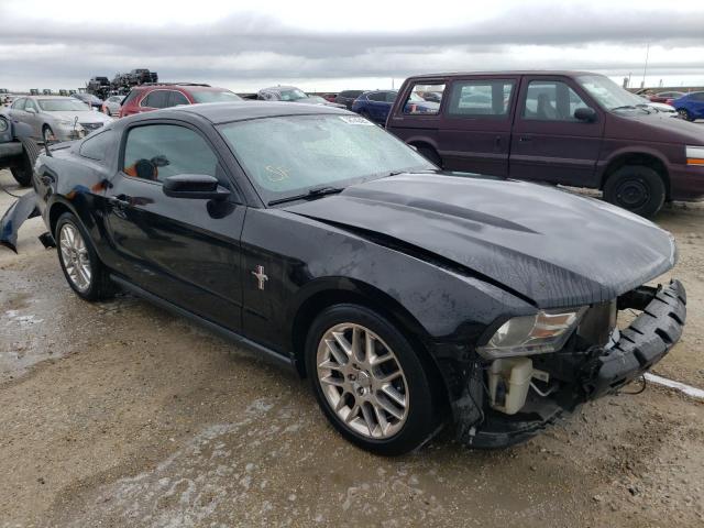 1ZVBP8AM6C5261495 - 2012 FORD MUSTANG BLACK photo 4