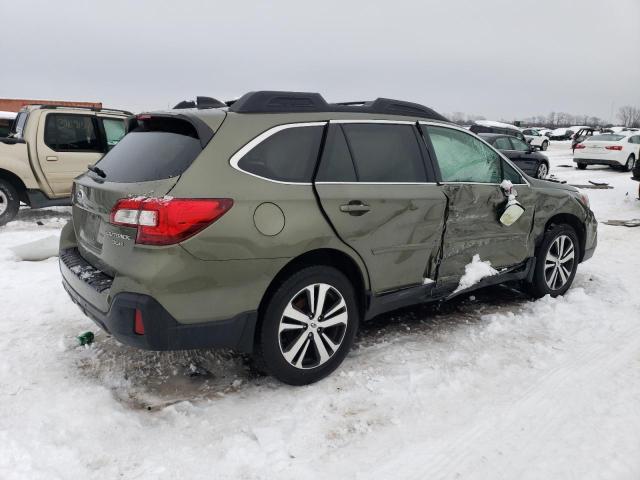 4S4BSENC6J3253984 - 2018 SUBARU OUTBACK 3.6R LIMITED GREEN photo 3