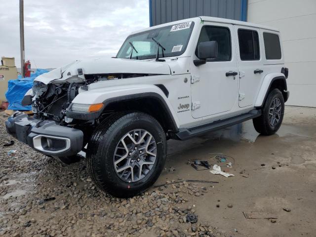 1C4PJXEN5RW129399 - 2024 JEEP WRANGLER SAHARA WHITE photo 1